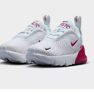 Nike Air Max 270.Sweet Beet White (TD) Sneakers 12c